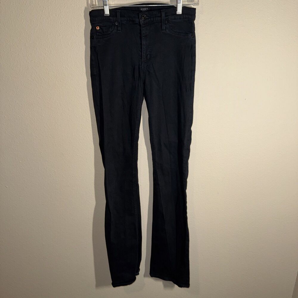 Hudson Women’s Midrise Bootcut Jeans Black